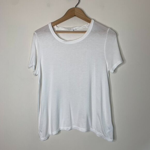 Aritzia Wilfred T-shirt Tee Short sleeve White Crew neck Casual Basic Size XS - Picture 8 of 15